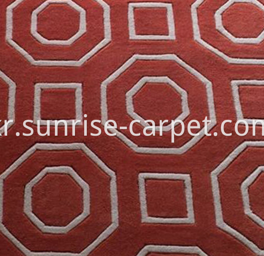 hand tufted carpet with design 2